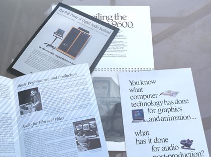 New England Digital-Promo material for Synclavier 9600 